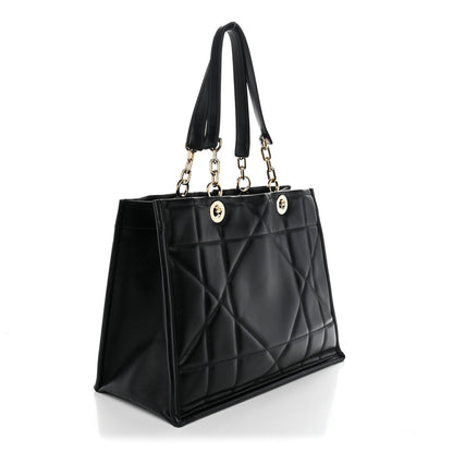Medium Calfskin Tote Bag - Black