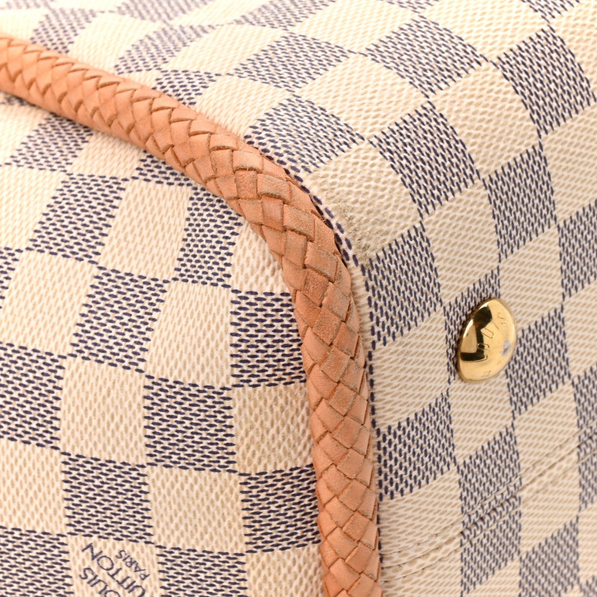Damier Azur Propriano Rose Ballerine Handbag