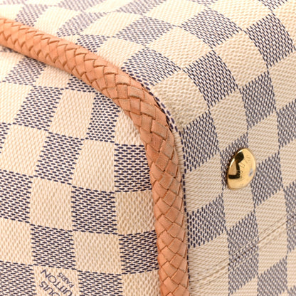 Damier Azur Propriano Rose Ballerine Handbag