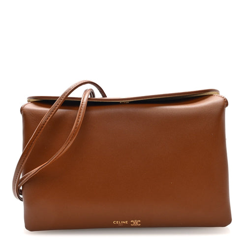 Lambskin Crossbody Bag - Tan
