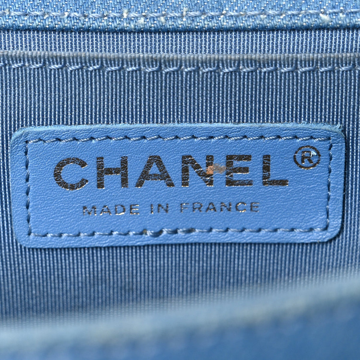 Medium Flap Shoulder Bag - Light Blue