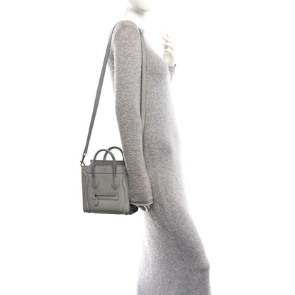 Nano Calfskin Travel Bag - Blue