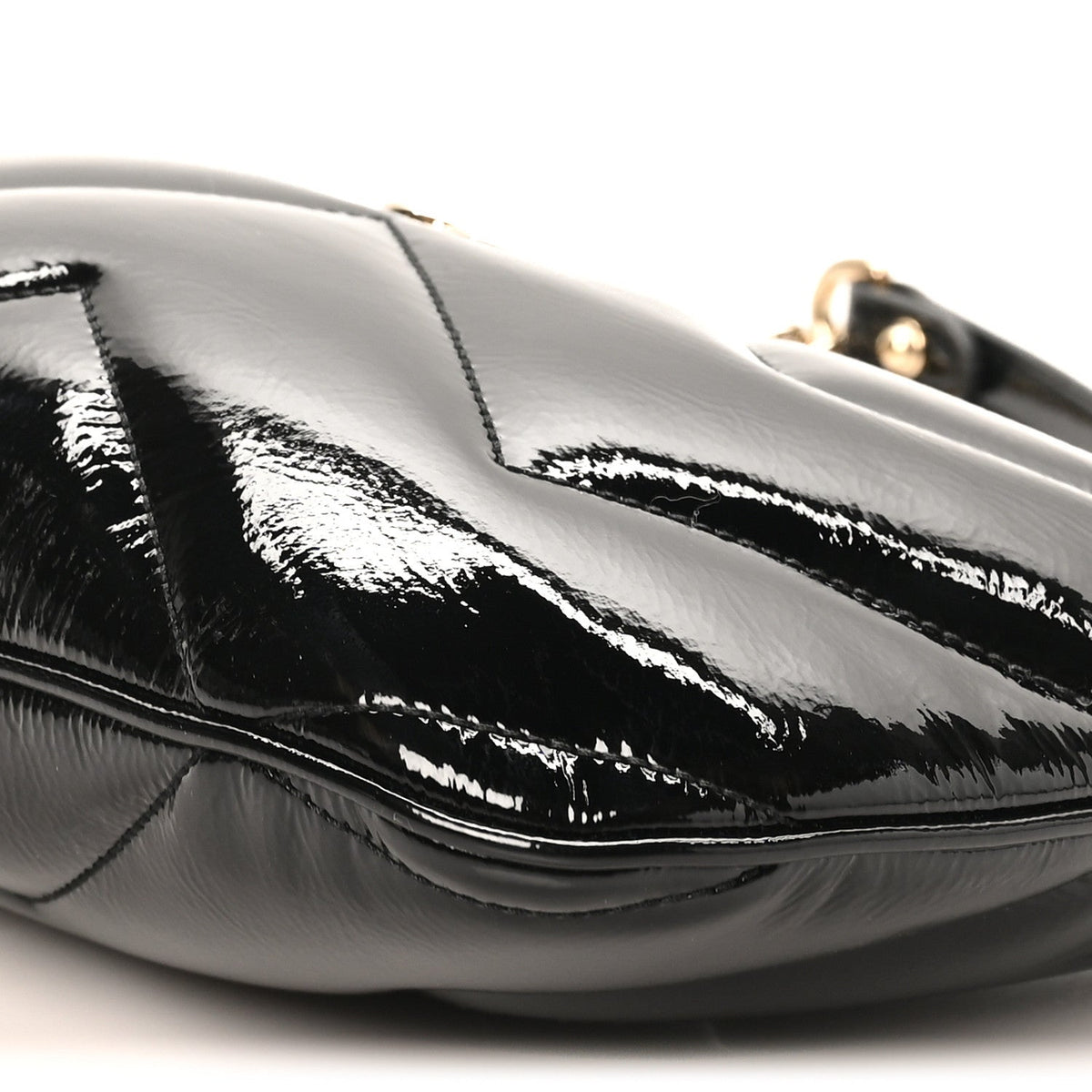 Calfskin Hobo Bag - Black
