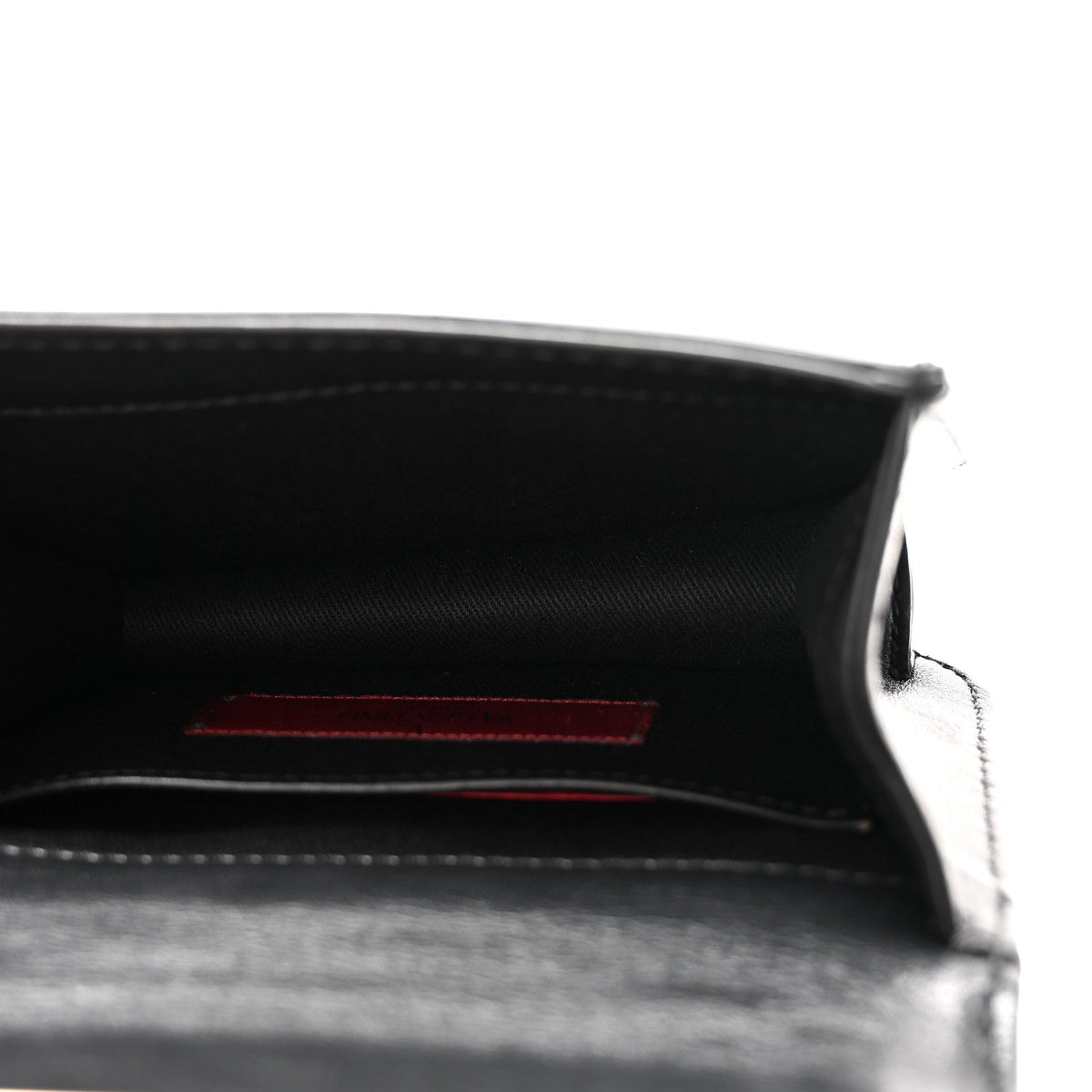 Mini Flap Shoulder Bag - Black