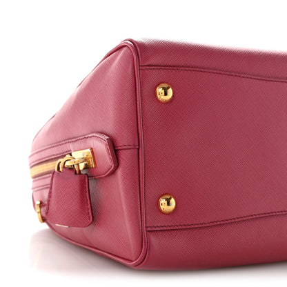 Saffiano Lux Bowler Peonia Handbag