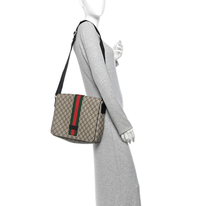 Flap Shoulder Bag - Black
