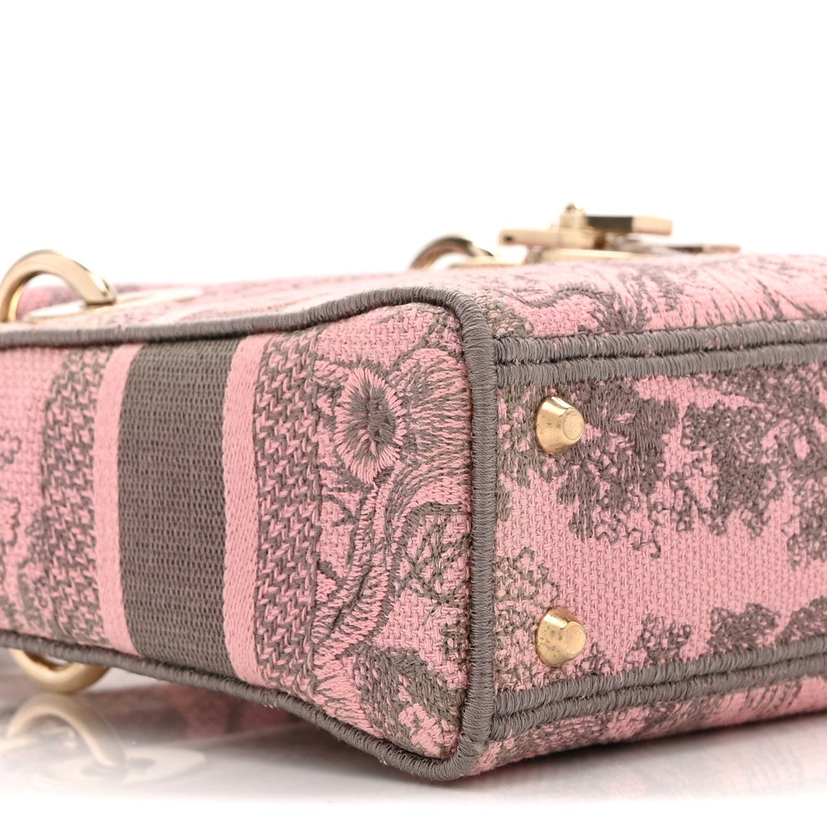 Mini Canvas Handbag - Red