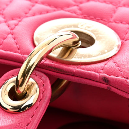 Mini Lambskin Handbag - Pink