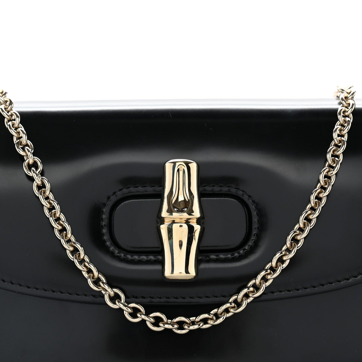 Small Calfskin Handbag - Black