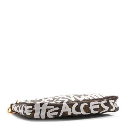 Monogram Graffiti Pochette Accessories S Handbag