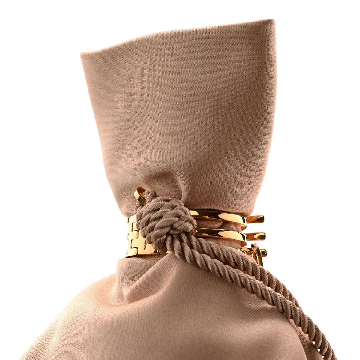Satin Evening Pouch Nude Baby Nude Pouch