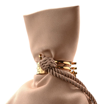 Satin Evening Pouch Nude Baby Nude Pouch