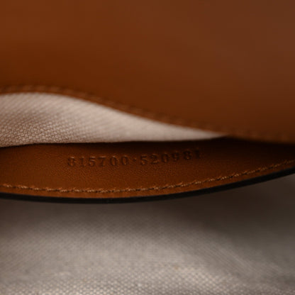 Small Calfskin Shoulder Bag - Beige