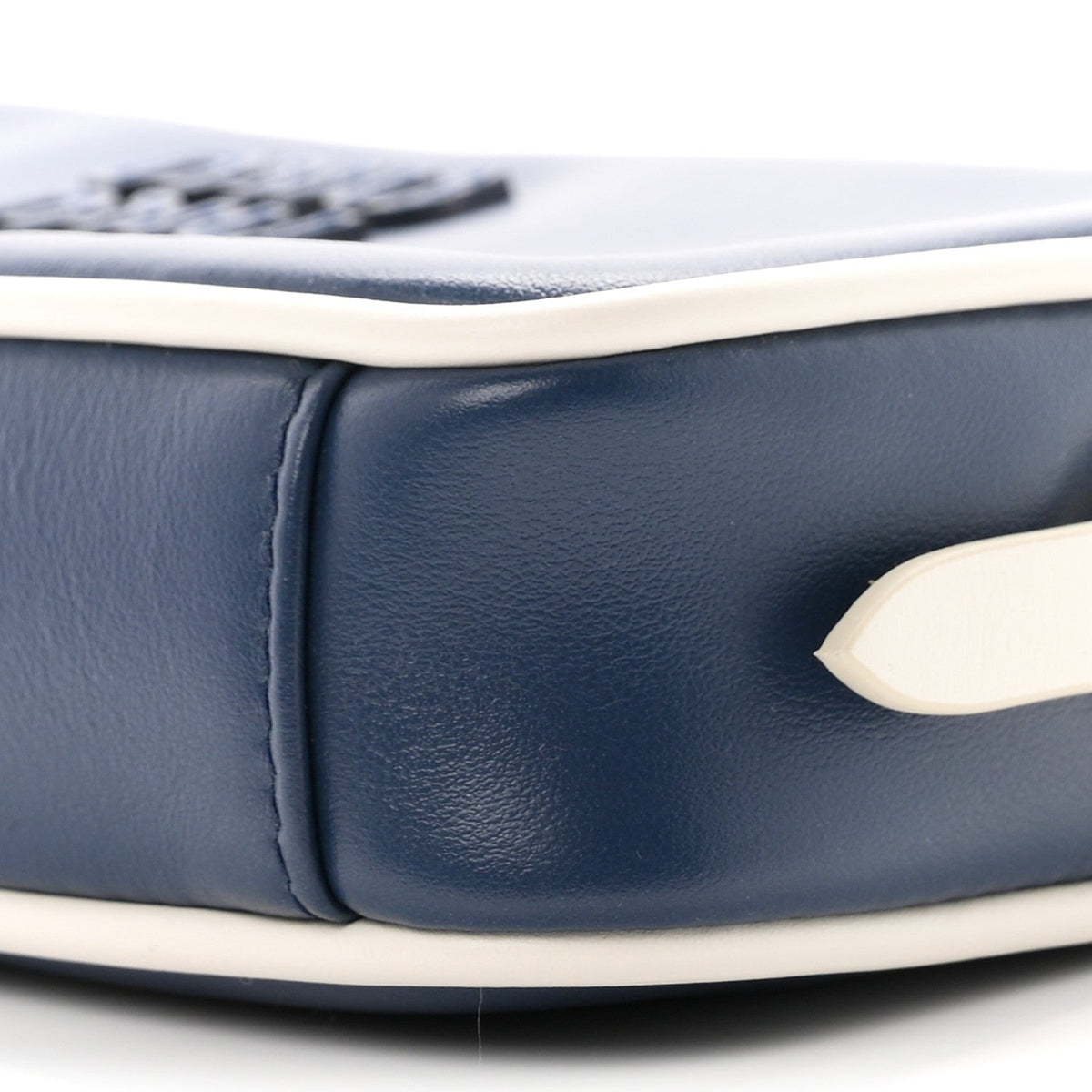 Mini Calfskin Handbag - Blue