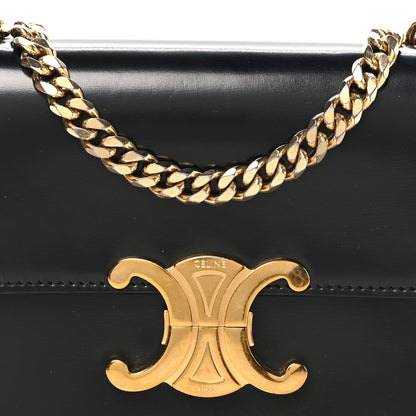 Calfskin Shoulder Bag - Black