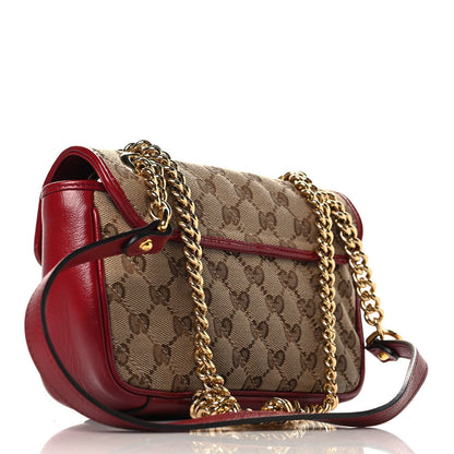 Mini Calfskin Shoulder Bag - Beige