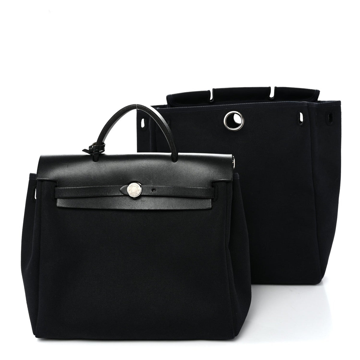 Calfskin Backpack - Black