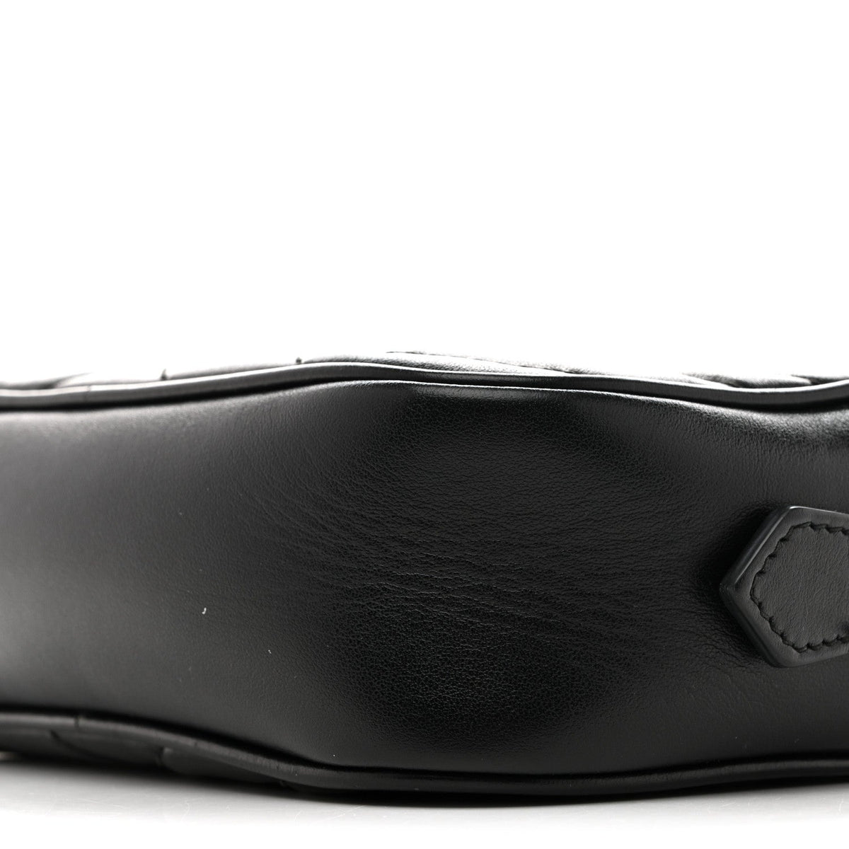 Mini Calfskin Shoulder Bag - Black