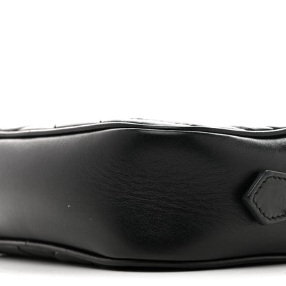 Mini Calfskin Shoulder Bag - Black