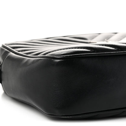 Calfskin Crossbody Bag - Black