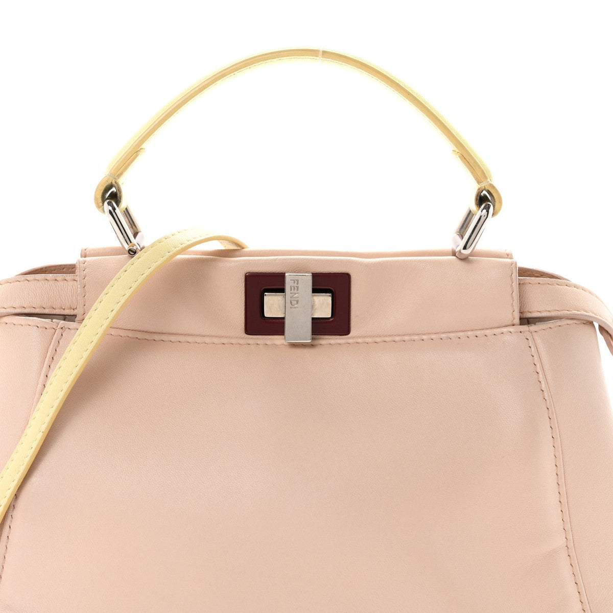 Mini Nappa Satchel Bag - Plaster