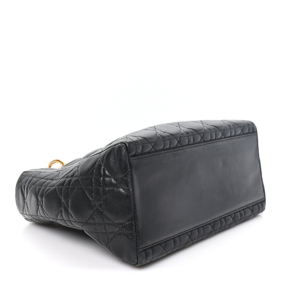 Medium Lambskin Handbag - Black