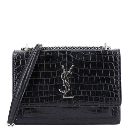 Calfskin Wallet Bag - Black