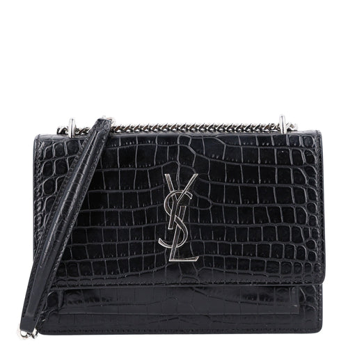 Calfskin Wallet Bag - Black