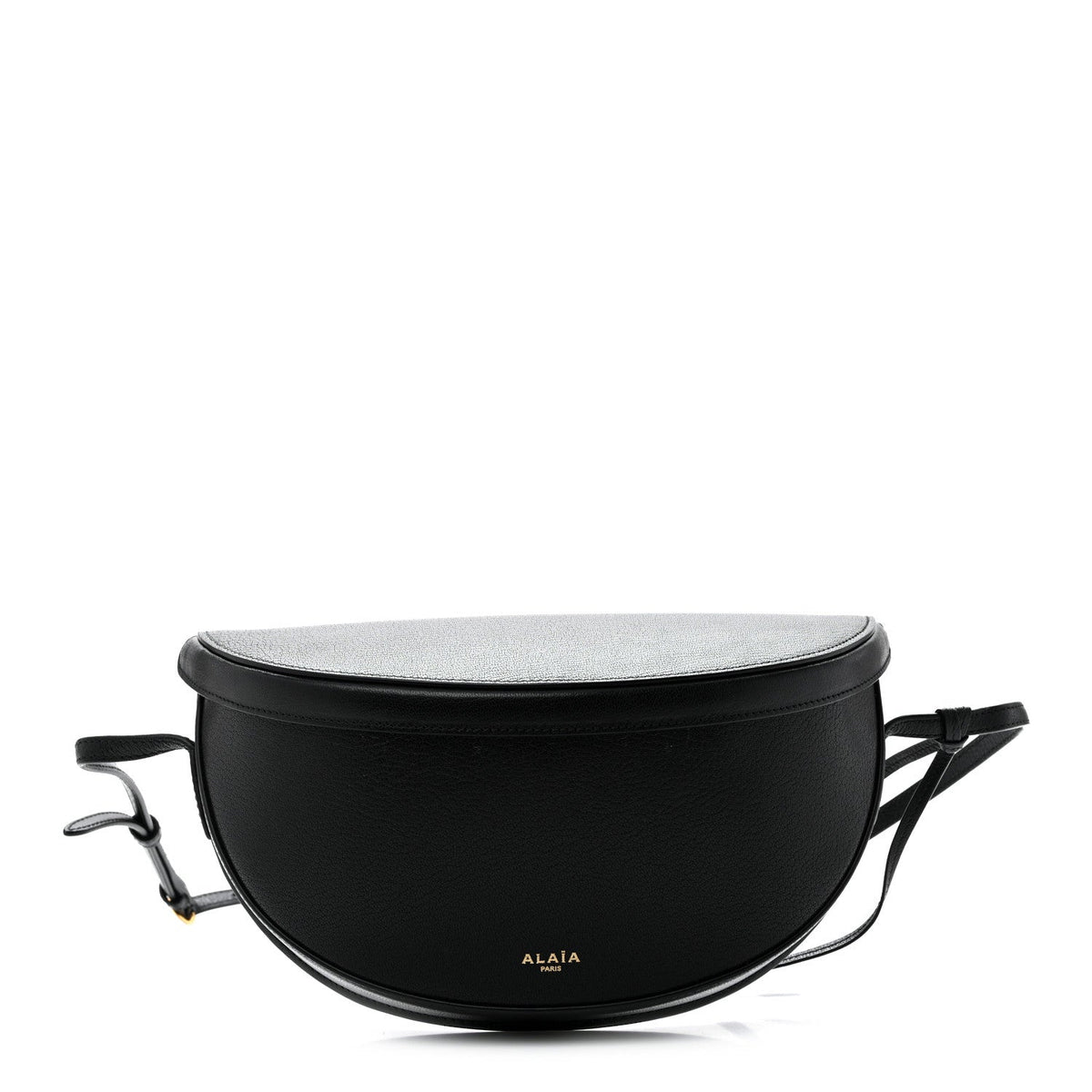 Goatskin Shoulder Bag - Black