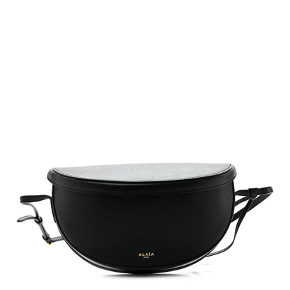 Goatskin Shoulder Bag - Black