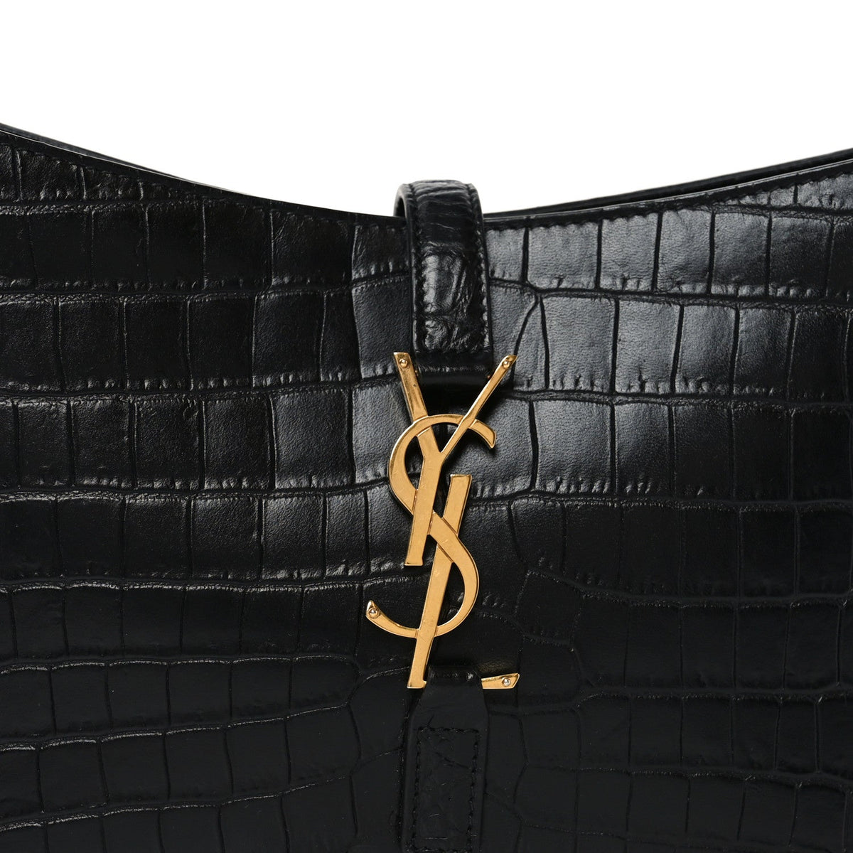 Calfskin Hobo Bag - Black