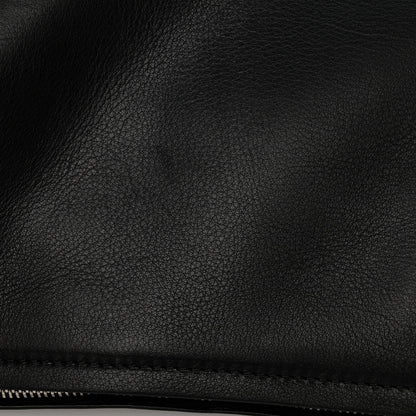 Calfskin Handbag - Black