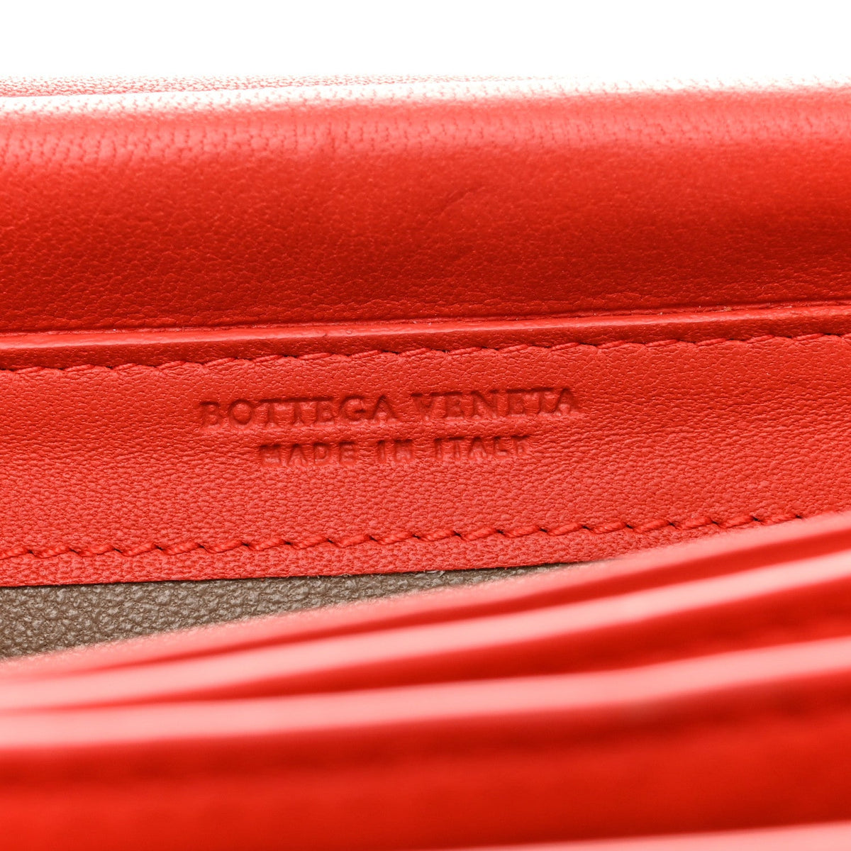 Nappa Wallet Bag - Red