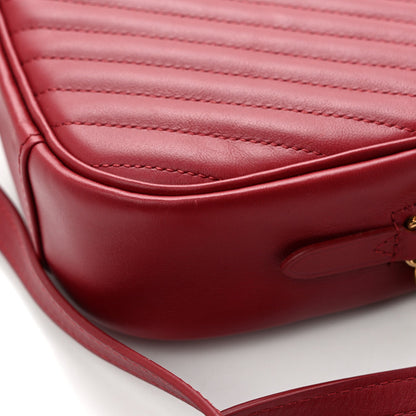 Calfskin Crossbody Bag - Red