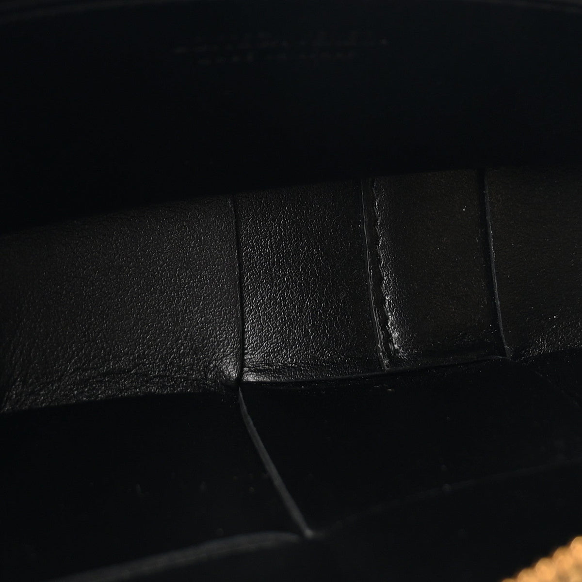 Maxi Lambskin Crossbody Bag - Black