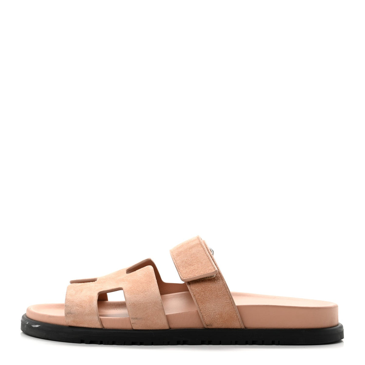 Suede Goatskin Chypre Sandals Rose Aube
