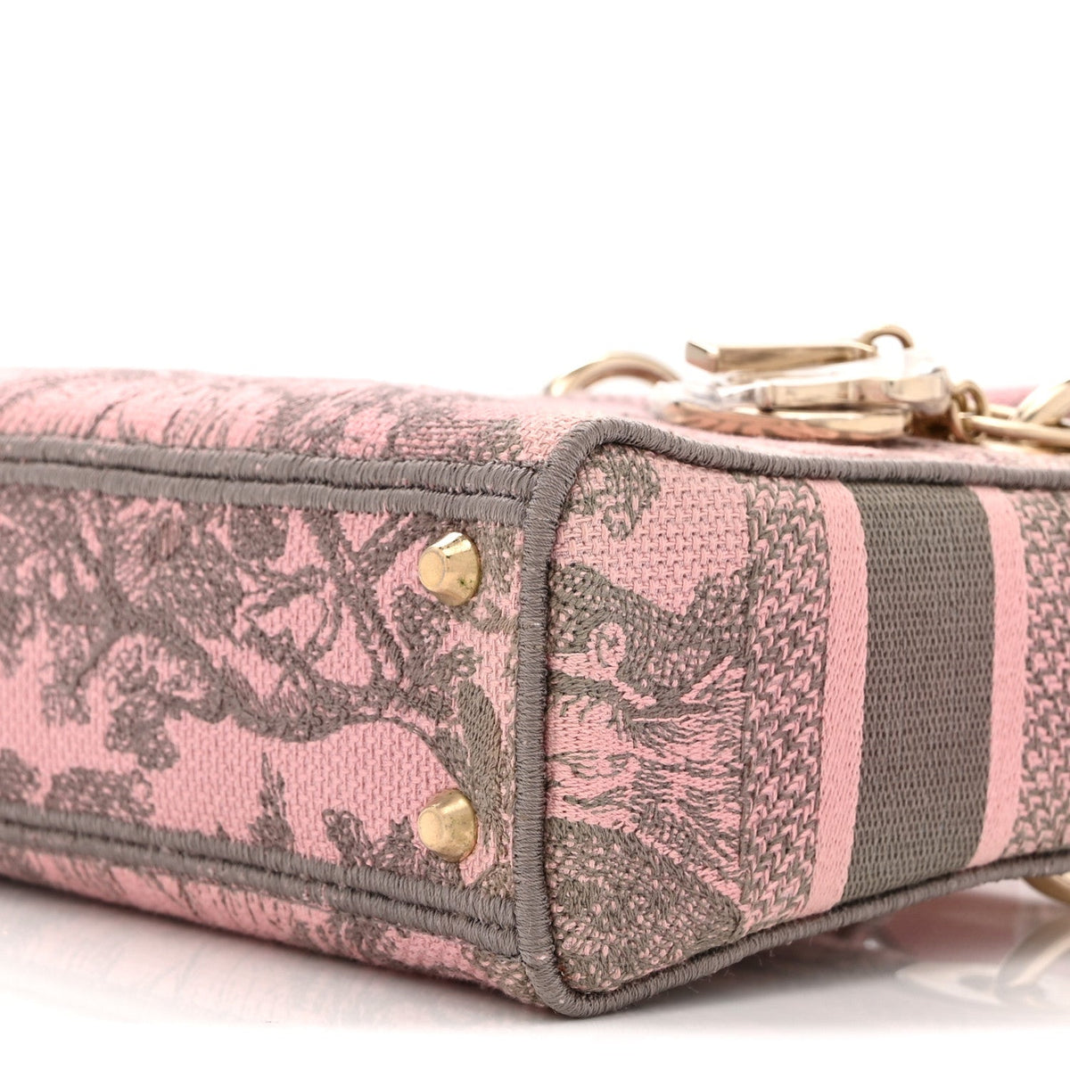 Mini Canvas Handbag - Red