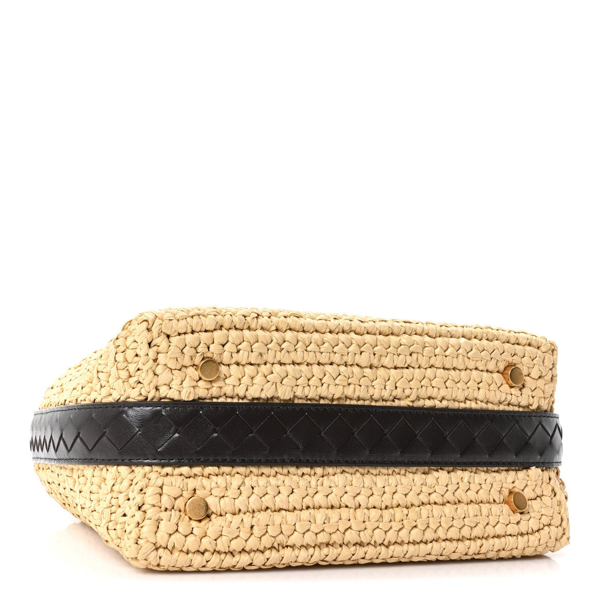 Mini Nappa Handbag - Natural