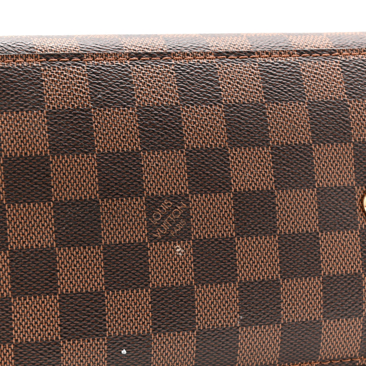 Damier Ebene Lv Riverside Lie De Vin Handbag