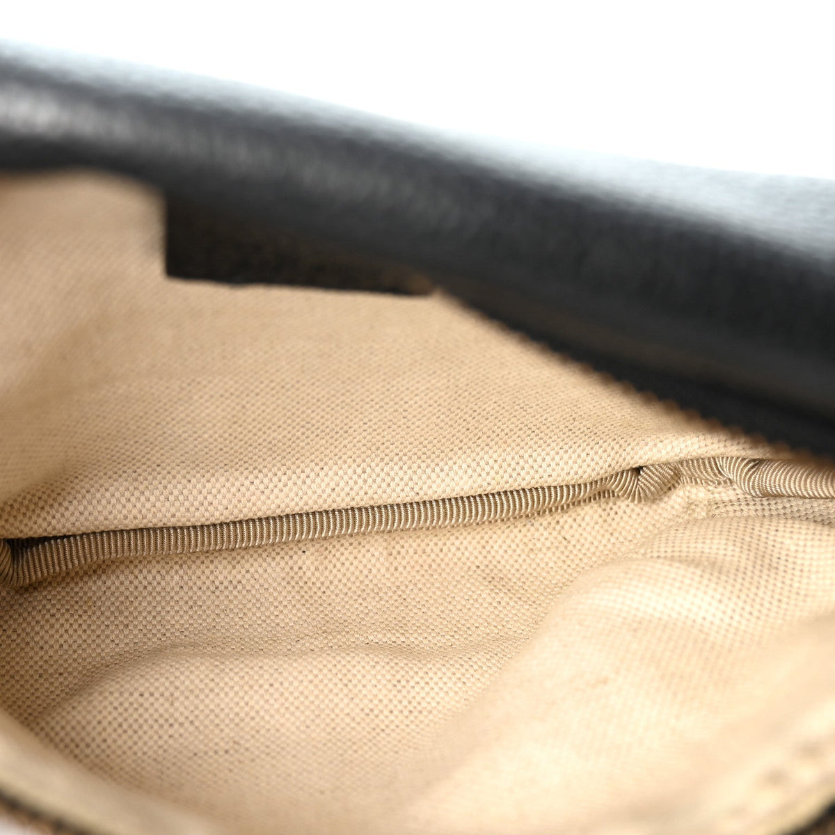 Small Calfskin Belt Bag - Black