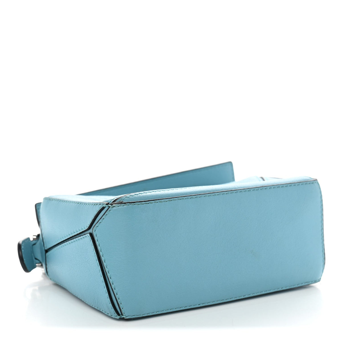 Mini Calfskin Handbag - Light Blue