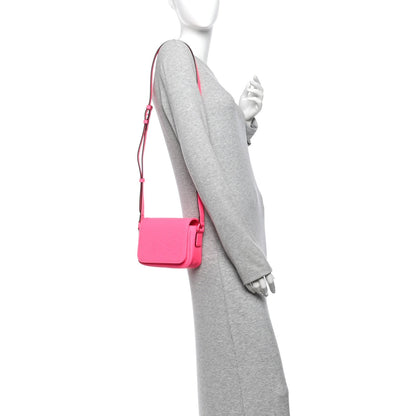 Mini Calfskin Handbag - Pink