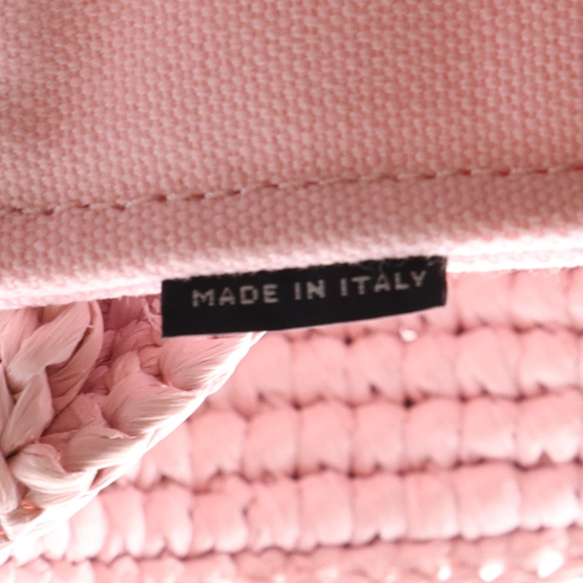 Fabric Tote Bag - Pink