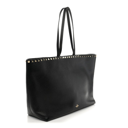 Calfskin Tote Bag - Black