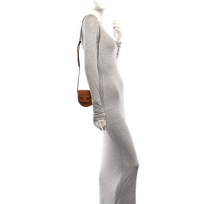 Mini Calfskin Crossbody Bag - Tan