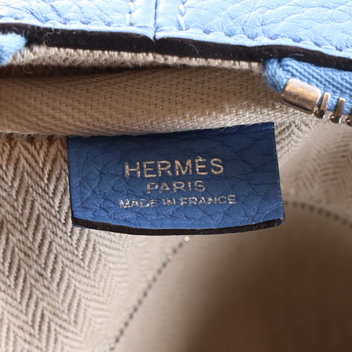 Taurillon Clemence Victoria Ii 35 Bleu P Handbag