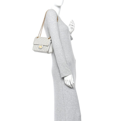Mini Quilted Goatskin Flap Shoulder Bag