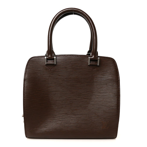 Epi Pont-Neuf Moka Handbag