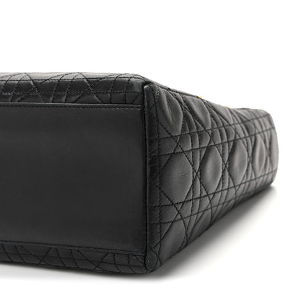 Medium Lambskin Handbag - Black