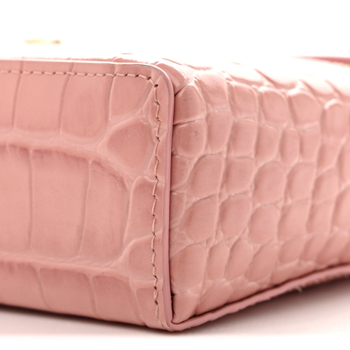 Calfskin Handbag - Pink